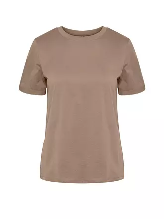 PIECES | T-Shirt PCRIA | camel